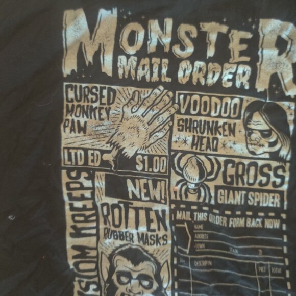 Hot Topic Kustom Kreeps Monster vintage Y2K  tee size 2xl UNISEX - Picture 2 of 6